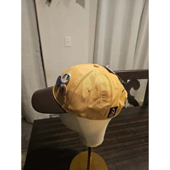 Disney Brown Star Wars 45th Anniversary Concept Series Cap Cotton Hat 3 Pin Back - Picture 4 of 12